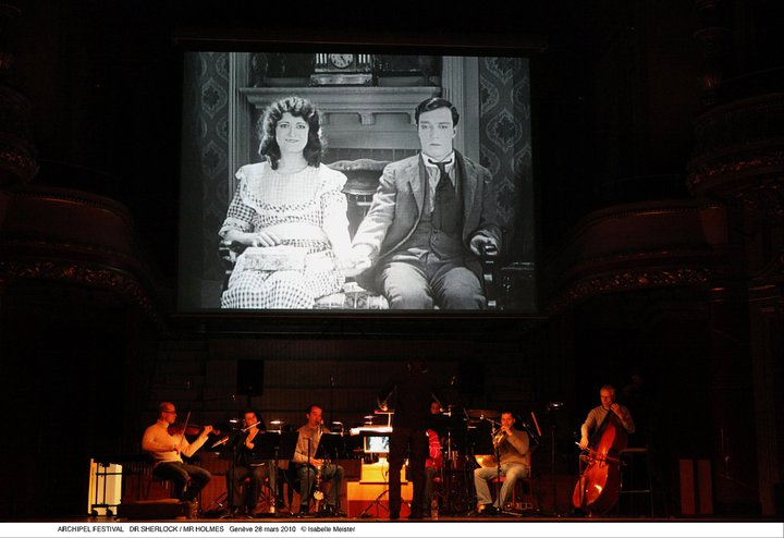    ciné-concert Sherlock Jr, Victoria Hall 