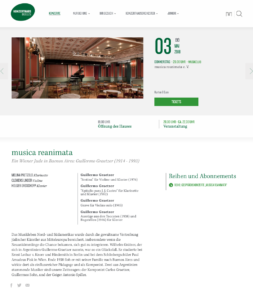 Musica reanimata Konzerthaus